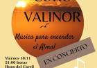 El coro “Valinor” actuará este viernes