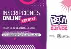 Beca “Construyendo Sueños”: todavía tenés tiempo