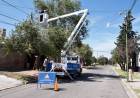 Renuevan el alumbrado en barrios de la ciudad capital