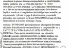Dupuy contra Poggi por la baja ilegal, del Tratado de la Toma .Es un derecho adquiridos.La judicialización en la puerta .Fuerte intimación a su cumplimiento .