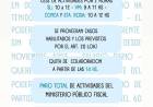 Se agrava la crisis judicial.Paro total en las Fiscalías y Defensorías Públicas.La quita de colaboración sigue , solo proveen habilitados.