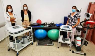 Merlo: equipamiento kinésico para el hospital