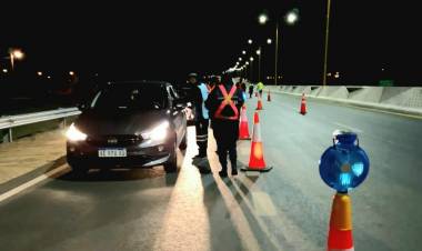 SEGURIDAD VIAL: operativos de control de alcoholemia 