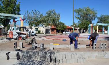 Más de la mitad del parque del B° Amppya está hecho