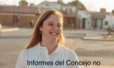 Naschel un informe sacó a la Intendenta Kun. Porque tanto nervio??Intolerancia 