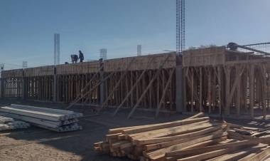 LA CALERA: progresa la construcción del Centro Integrador