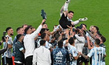 FÚTBOL: Argentina se quedó con la Finalissima en Wembley