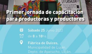 LUJÁN: capacitación en el corredor del norte puntano