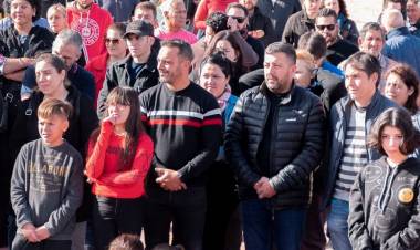 Barrio Eva Perón: vecinos pidieron, Tamayo cumplió