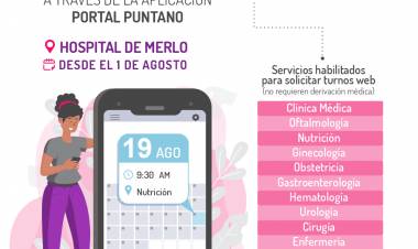 Hospital de Merlo: se podrán solicitar turnos web