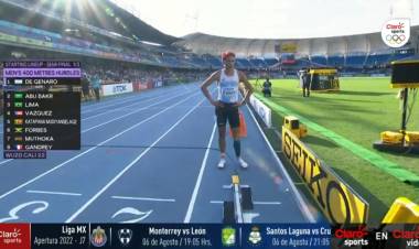 ATLETISMO: récord argentino para De Genaro en el Mundial