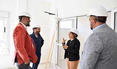 VILLA MERCEDES: avanza la obra de la maternidad