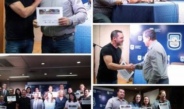 Tamayo-UNSL.Convenio educativo que ya tiene resultados .25 graduados en economía social para emprender .