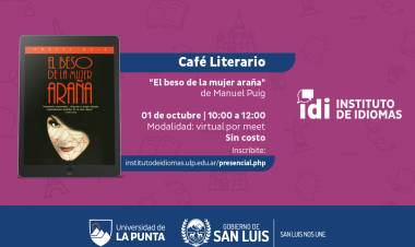 El IDI presenta el 3° “Café Literario”