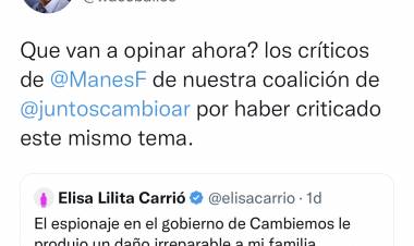 Walter Ceballos a fondo defendió a Manes , luego de los dichos de Carrio y Alconada Mon