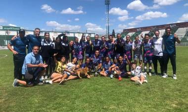 FÚTBOL FEMENINO: San Luis FC goleó en su despedida