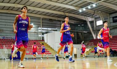 BÁSQUET: Alberdi comenzó su sueño Federal