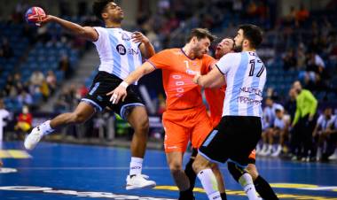 HANDBALL: Perdió Argentina en el debut del Mundial