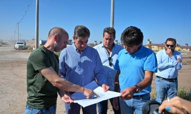 Avanzan las 1127 Viviendas en San Luis Capital y la continuación de la Lafinur.Gato Fernández para la continuidad 
