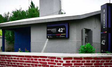 LAS CHACRAS: modernización del destacamento policial