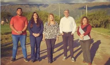 Carpintería :Mónica Fernández  Intendenta. Una mujer que le dió progreso a la localidad 