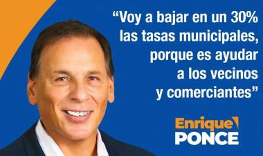 Ponce plantea un 30  por ciento de rebaja impositiva en la Ciudad 