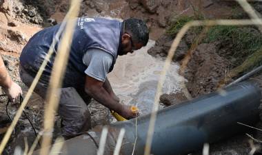 NOGOLÍ: finalizó la reparación del acueducto