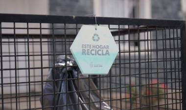 Comenzó la prueba piloto de separación de residuos