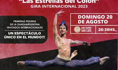 "Las Estrellas del Colón” en el Cine Teatro