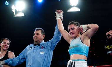 BOXEO: “La Princesita” Luján volvió con un triunfo