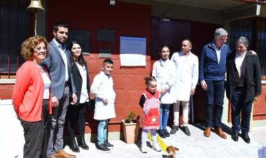 BAGUAL: la Escuela Nº 188 luce como nueva