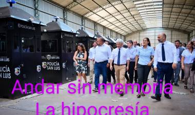 Poggi mintiendo en Mercedes  por LANIN. La dejó quebrar en 2012 y la recuperó el PJ expropiando . Las farsas que se caen solas.Creer que nadie tiene memoria .100 familias destruidas, la recuperó el PJ y ahora dicen que la van a salvar . Cinismo