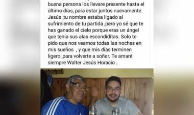 Inseguridad:desgarrador mensaje del papá de Jesús Muñoz.La.falta de prevención da éstos resultados y el Gobierno no se hace cargo 