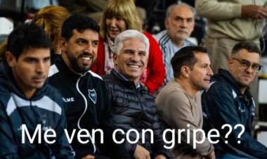 Sin agenda en Mercedes, Poggi se hizo el engripado ? Eso parece 