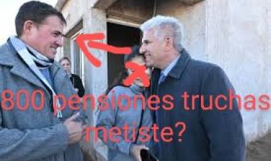 Pensiones Discapacidad Truchas : investigan en Unión.Habria 800 . Se hicieron en la gestión de Espósito, cuando era Jefe de acción social en la Municipalidad.