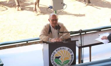 Castagnani del CRA"el gremialismo Rural no debe callarse ni ignorar los problemas de los productores ". Claro mensaje para la Rural Río V y San Luis 