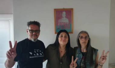 Ariel Sanabria y Daniela Miranda , los Mercedinos que Cristina eligió para estar en él PJ Nacional .Está semana se constituye la mesa Cristina Presidenta .Hablaron con todos, hasta con los que el PJ San Luis, dejó afuera.