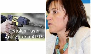 Taser y estado Policial contra los huelguistas  nuevos zurdos de APTS , dice Nigra