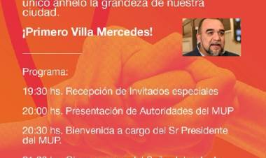 Maxi Frontera presenta su Partido y oficializa su liderazgo. 2025 será una cosa y 2027 otra. El bien común será el objetivo, con progreso.Primero Villa MERCEDES, el slogan .