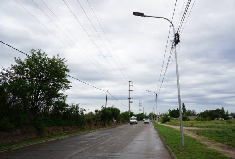 Luces LED para la Av. Franco Pastore