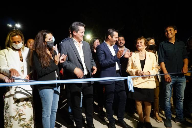 Tamayo inauguró el Parque Integral Zona Norte