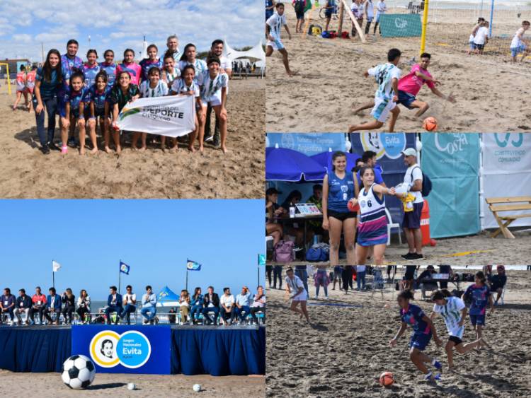 San Luis en los Juegos Nacionales Evita de playa