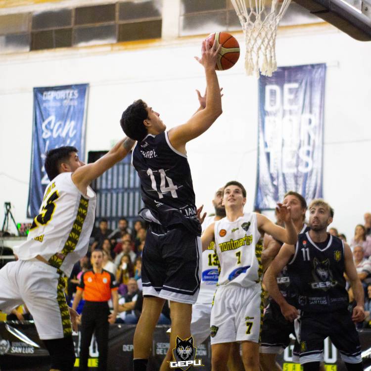 BÁSQUET: GEPU ganó y se aseguró el primer puesto
