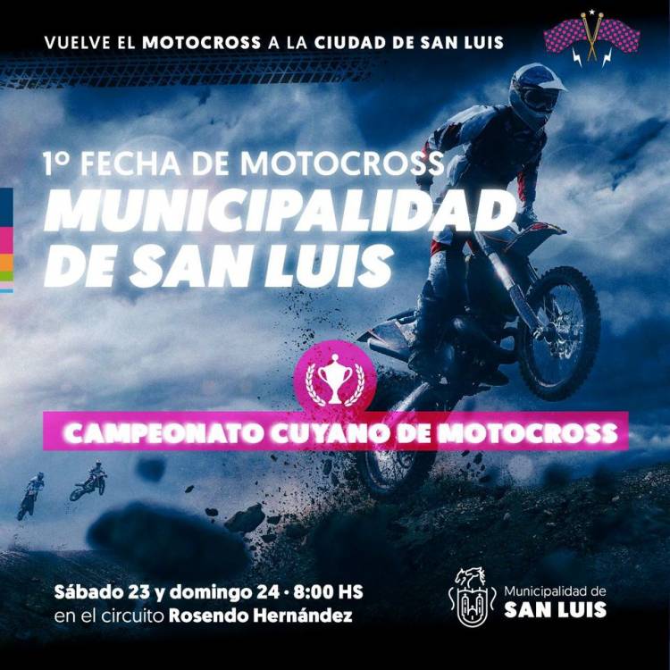 MOTOCROSS: inicia el MX Cuyano en la ciudad capital