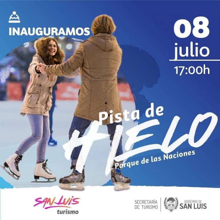 Patinaje sobre hielo  en Parque de las Naciones