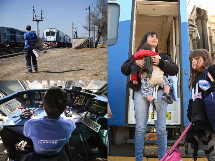 Llegó el primer servicio regular Retiro-Justo Daract