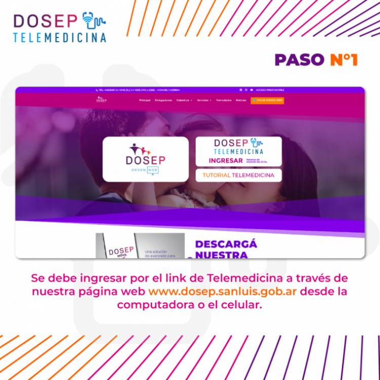 Atención virtual: DOSEP lanza Telemedicina