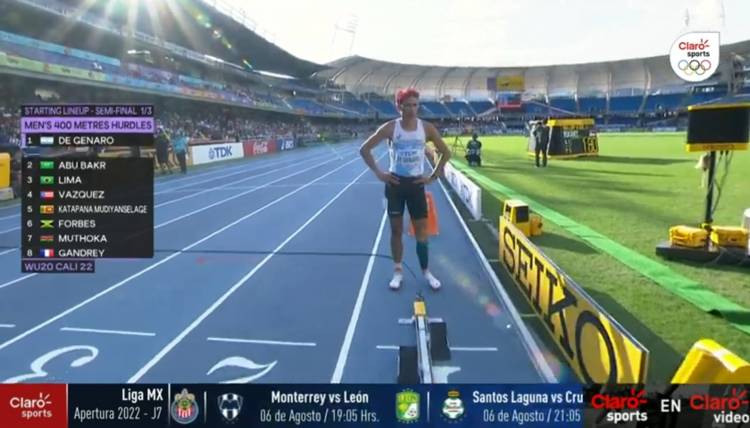 ATLETISMO: récord argentino para De Genaro en el Mundial