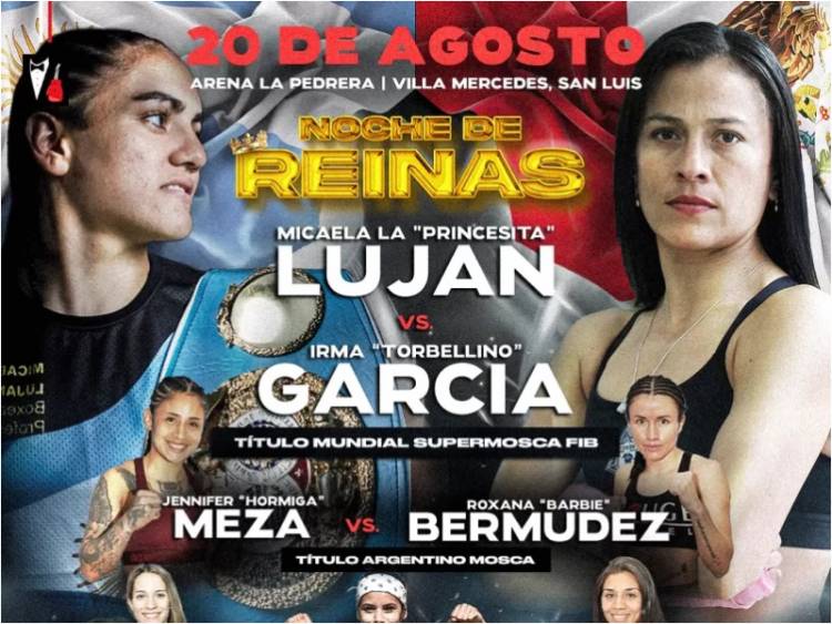 BOXEO: Micaela Luján defenderá su título en La Pedrera