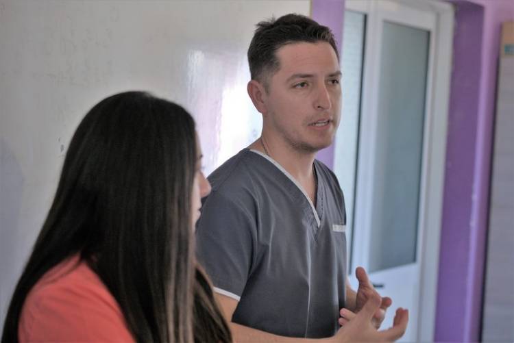 NAVIA: dictaron un taller a estudiantes de la EPDR N°20